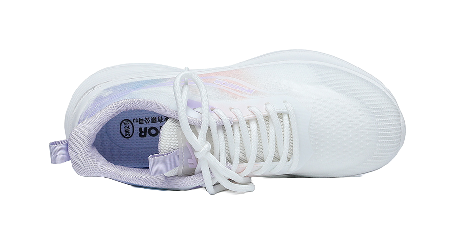 WARRIOR Running Shoes Women's Low top Purple/Pink/Sky Blue 