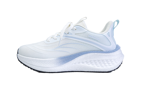 WARRIOR Running Shoes Women's Low top White Blue 