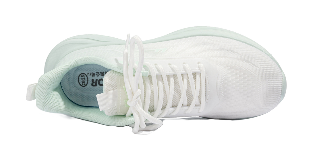 WARRIOR Running Shoes Women's Low top White Green 