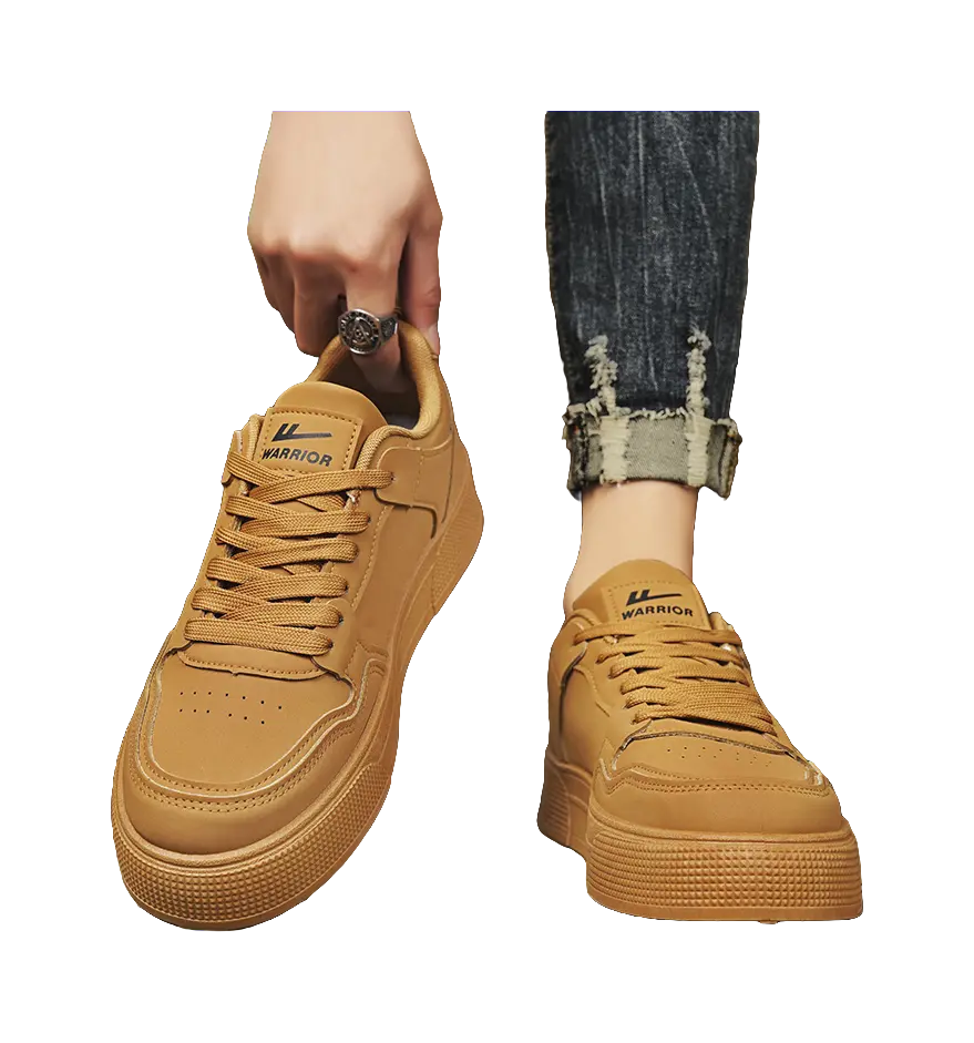 WARRIOR Skateboard Shoes Men's Low top Black 