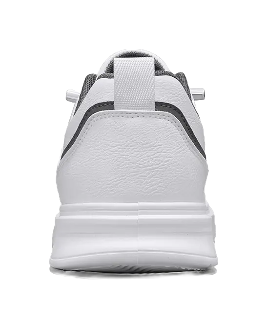 WARRIOR Skateboard Shoes Men's Low top White/Beige/Black Brown 