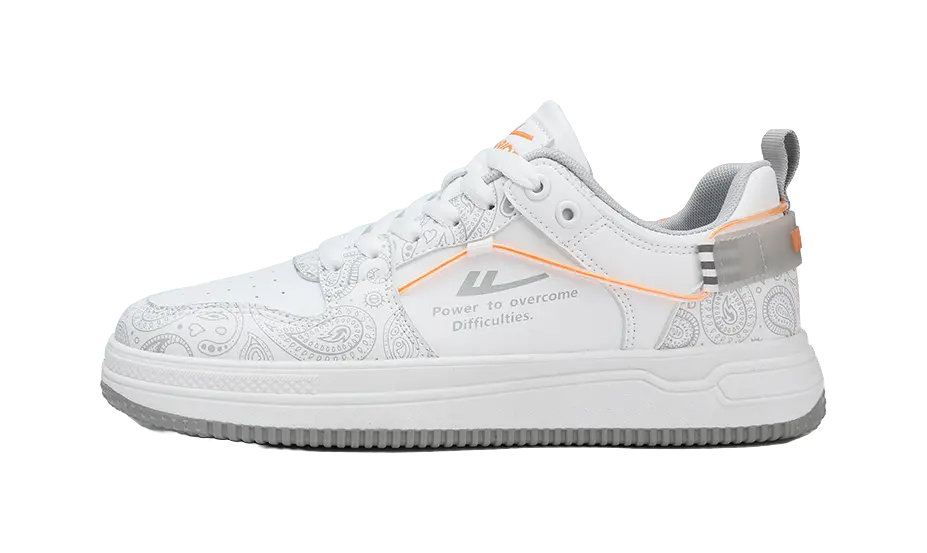 WARRIOR Skateboard Shoes Unisex High top Dark Blue/Light Blue 