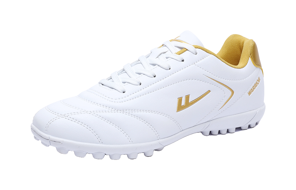 WARRIOR Soccer Shoes Unisex Low top Gold 