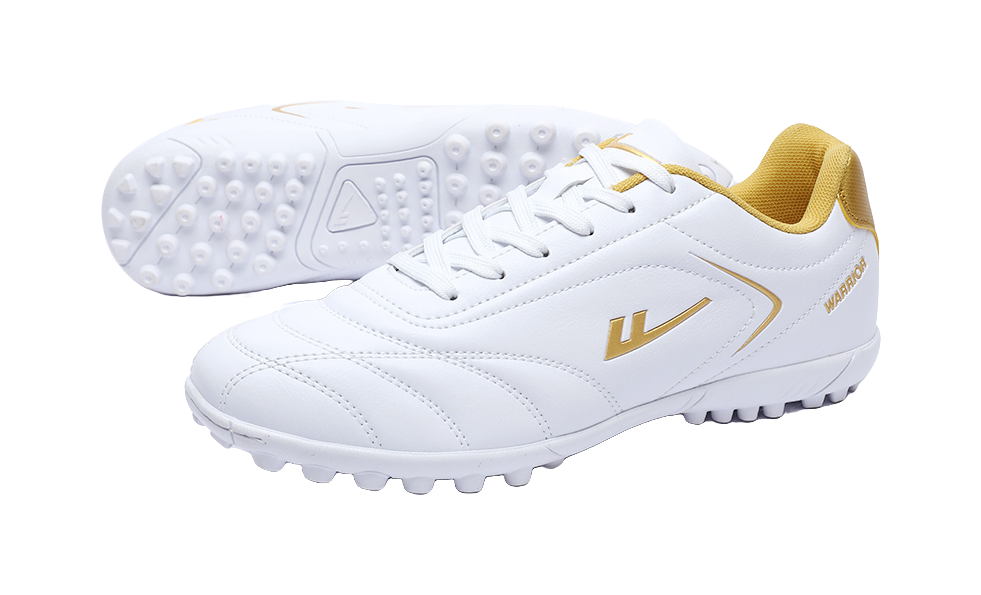 WARRIOR Soccer Shoes Unisex Low top Gold 