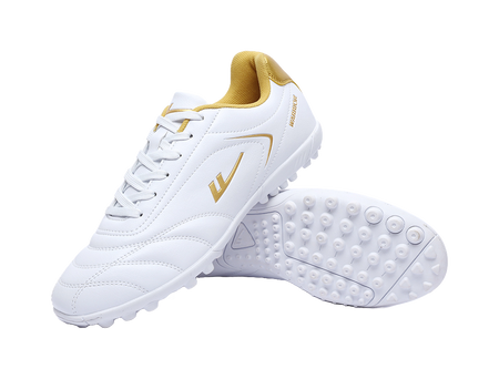 WARRIOR Soccer Shoes Unisex Low top Gold 