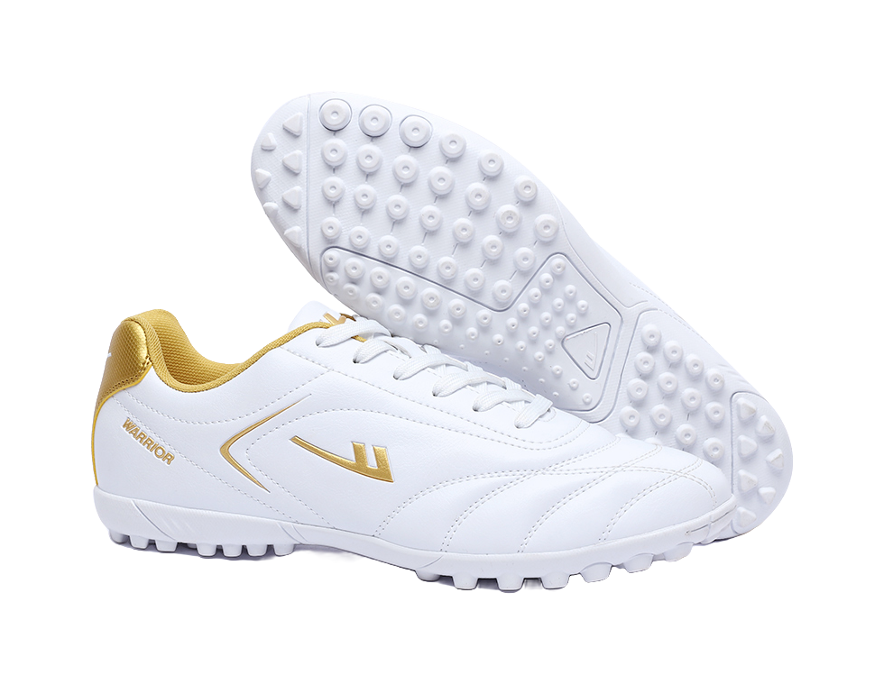 WARRIOR Soccer Shoes Unisex Low top Gold 