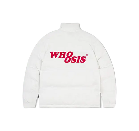 WHOOSIS Puffer Jackets Unisex Stand Collar Moderate Padded Puffer Jacket  vjsneaker.com
