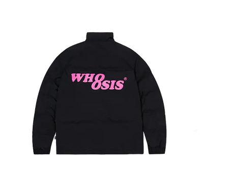 WHOOSIS Puffer Jackets Unisex Stand Collar Moderate Padded Puffer Jacket  vjsneaker.com