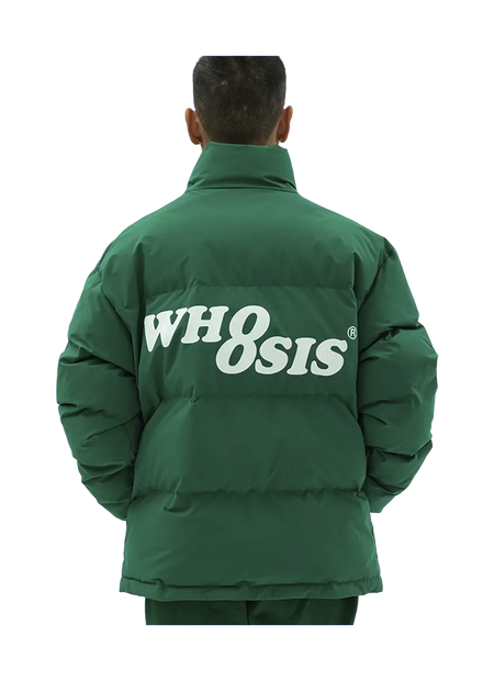 WHOOSIS Puffer Jackets Unisex Stand Collar Moderate Padded Puffer Jacket  vjsneaker.com