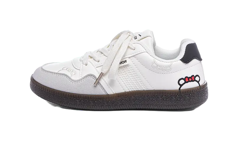 Warrior Abrasion Resistant Breathable Low Top Skateboard Shoes Women's Beige Gray Black 