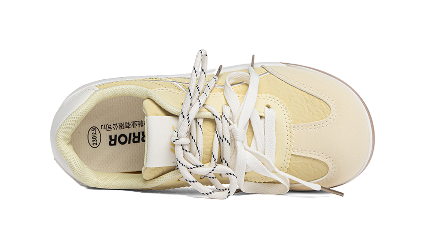 Warrior Abrasion Resistant Breathable Low top Casual Shoes Women's Yellow 