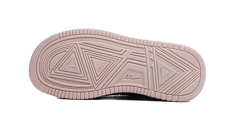 Warrior Abrasion Resistant Breathable Low top Skateboard Shoes Women's Black Pink 