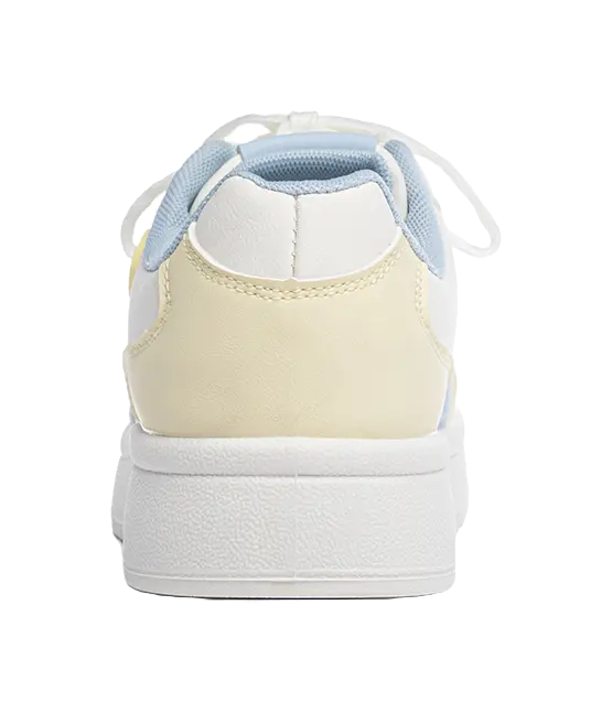 Warrior Abrasion Resistant Cushioning Coverage Low top Skateboard Shoes Women's Beige Yellow 