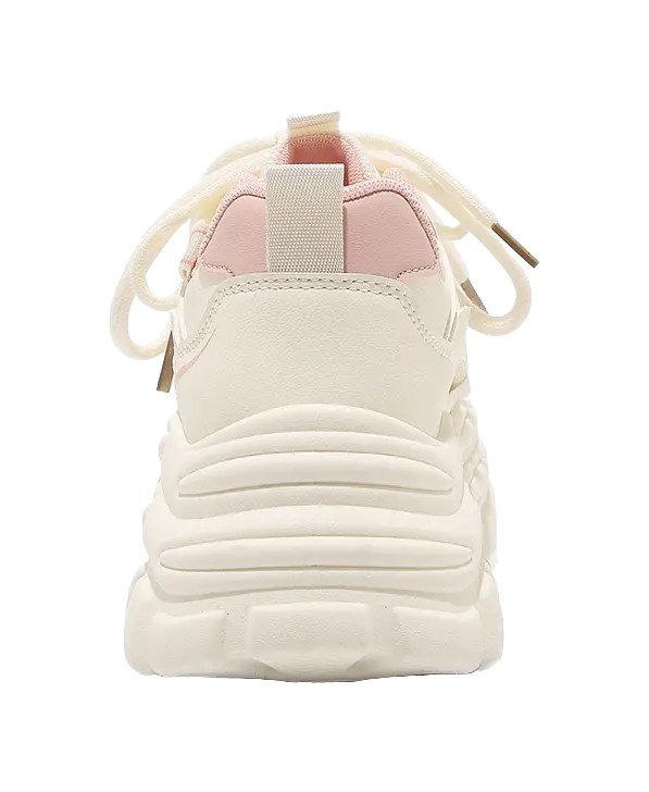 Warrior Abrasion Resistant Height Increasing Low top Chunky Sneakers Women's  VJSNEAKER