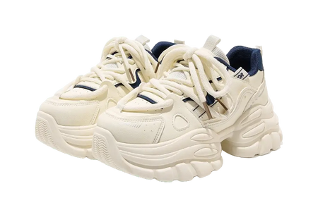 Warrior Abrasion Resistant Height Increasing Low top Chunky Sneakers Women's  VJSNEAKER