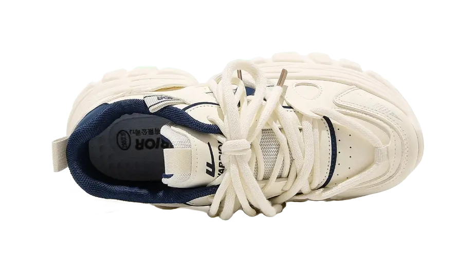 Warrior Abrasion Resistant Height Increasing Low top Chunky Sneakers Women's  VJSNEAKER