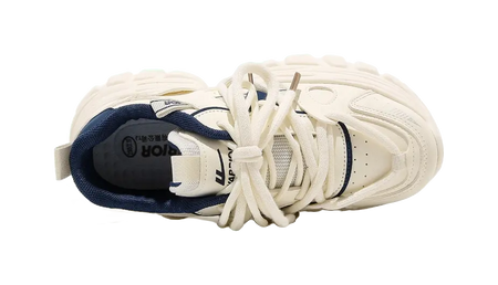 Warrior Abrasion Resistant Height Increasing Low top Chunky Sneakers Women's  VJSNEAKER