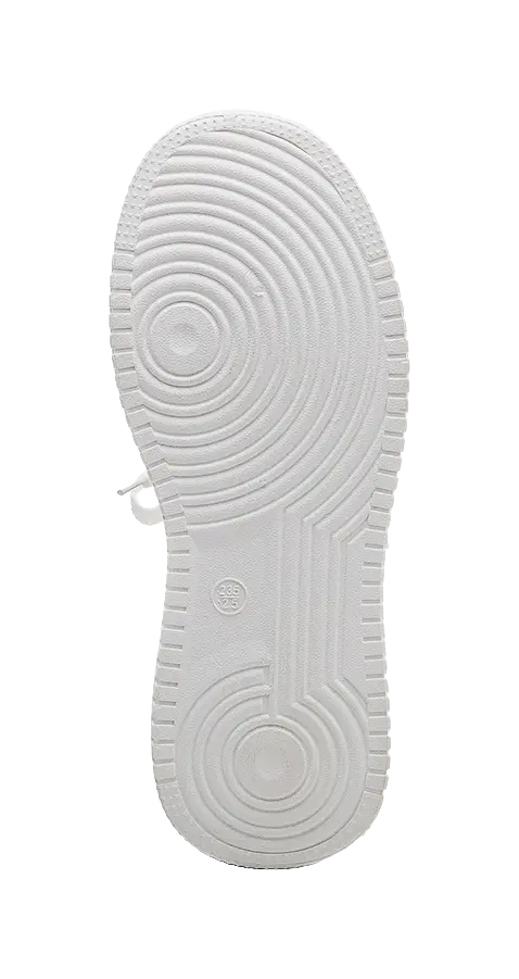 Warrior Abrasion Resistant Height Increasing Low top Skateboard Shoes Women's White 