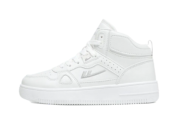 Warrior Abrasion Resistant Lightweight Breathable Height Increasing High top Skateboard Shoes Unisex 