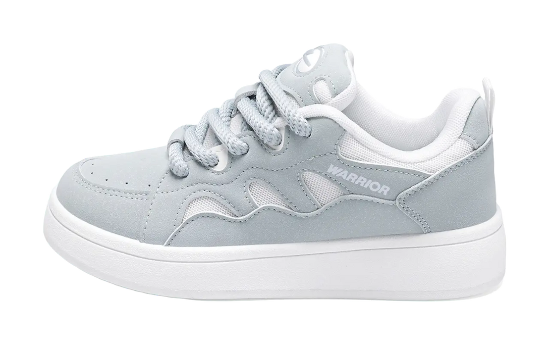 Warrior Abrasion Resistant Lightweight Breathable Height Increasing Low top Skateboard Shoes Unisex 