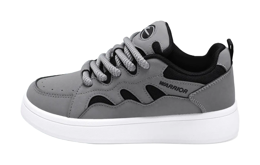 Warrior Abrasion Resistant Lightweight Breathable Height Increasing Low top Skateboard Shoes Unisex 