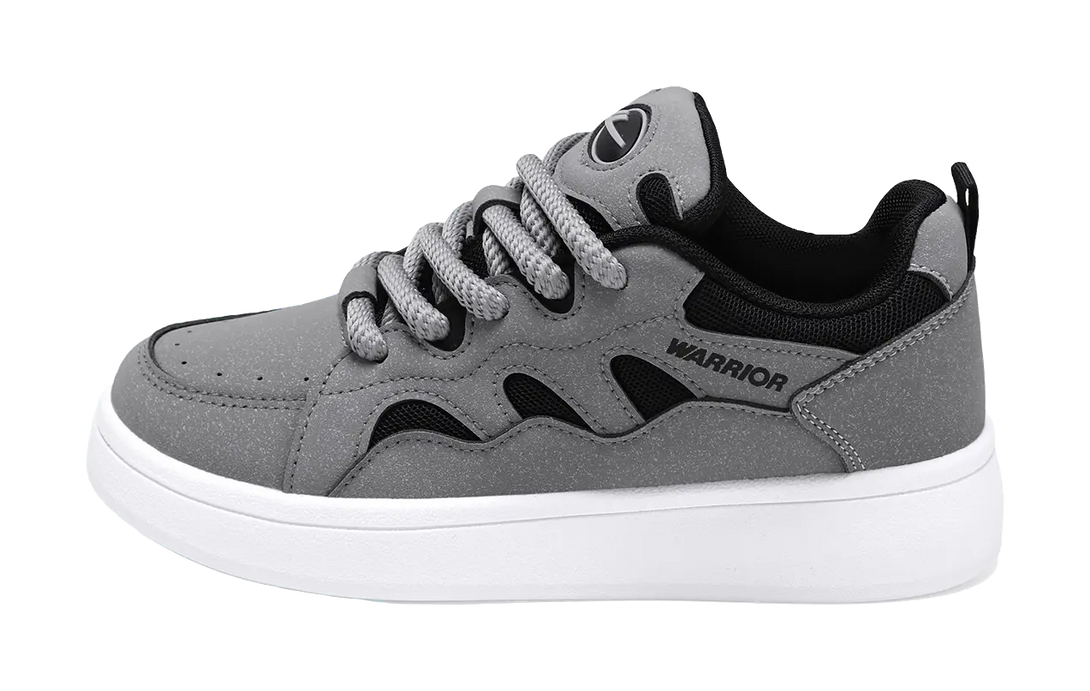 Warrior Abrasion Resistant Lightweight Breathable Height Increasing Low top Skateboard Shoes Unisex 