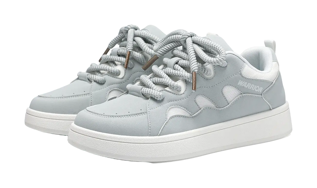 Warrior Abrasion Resistant Lightweight Breathable Height Increasing Low top Skateboard Shoes Unisex 