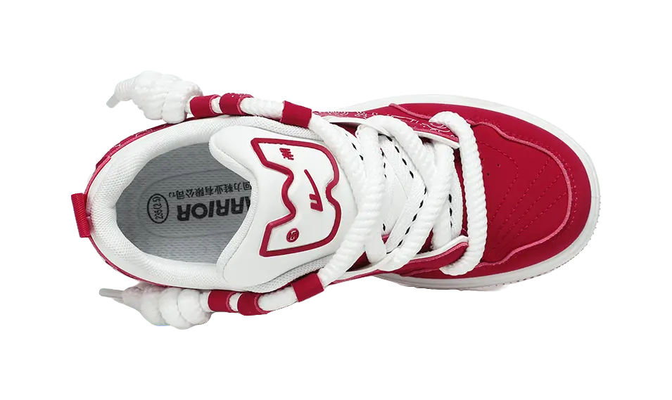 Warrior Abrasion Resistant Lightweight Height Increasing Low top Skateboard Shoes Unisex 