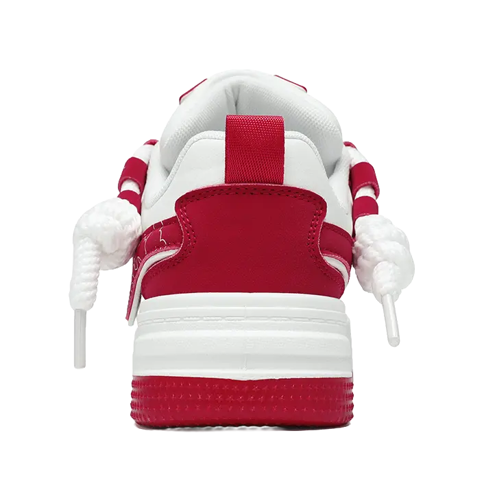 Warrior Abrasion Resistant Lightweight Height Increasing Low top Skateboard Shoes Unisex 