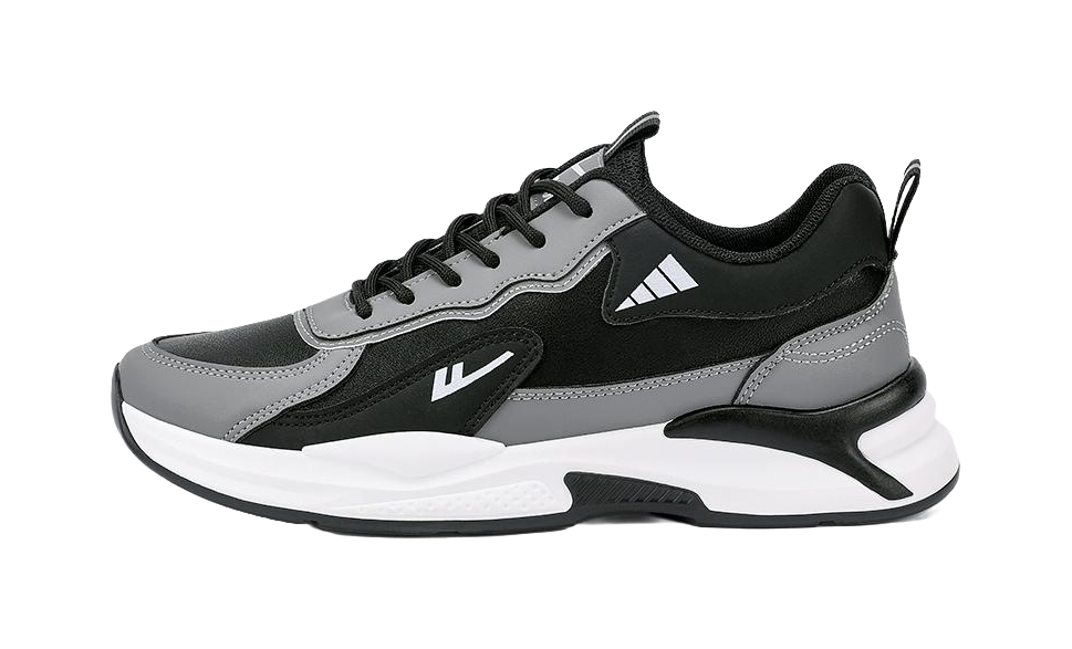 Warrior Abrasion Resistant Low top Casual Shoes Men's Black Gray 