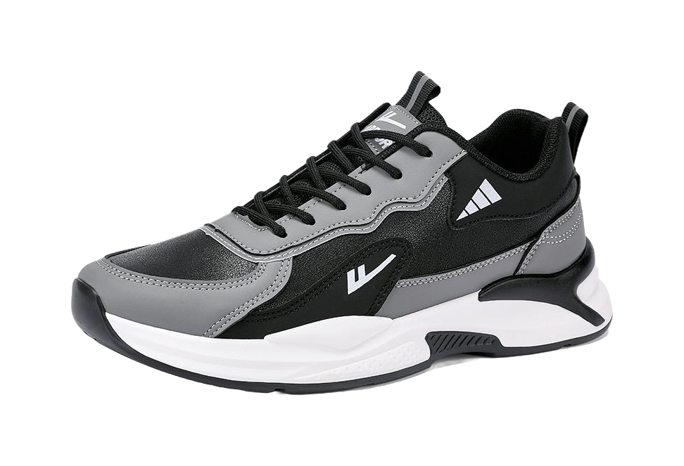 Warrior Abrasion Resistant Low top Casual Shoes Men's Black Gray 