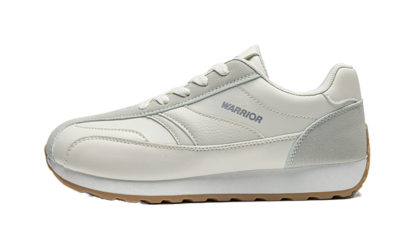 Warrior Abrasion Resistant, Breathable, Lightweight Low top Casual Shoes Unisex Ecru Gray 