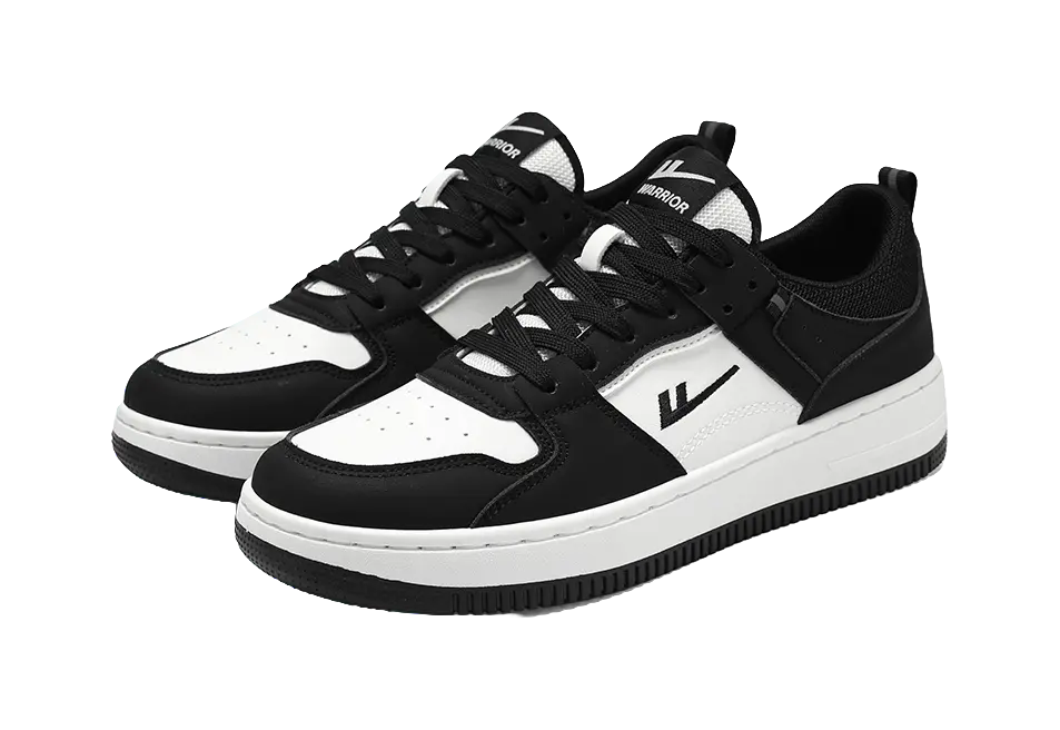 Warrior Abrasion Resistant, Lightweight, And Breathable Low top Skateboard Shoes Unisex 