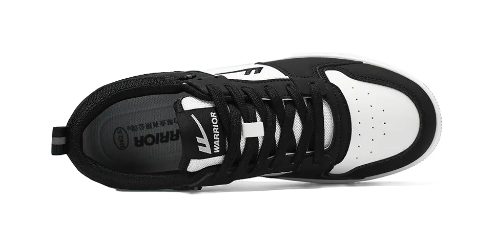 Warrior Abrasion Resistant, Lightweight, And Breathable Low top Skateboard Shoes Unisex 
