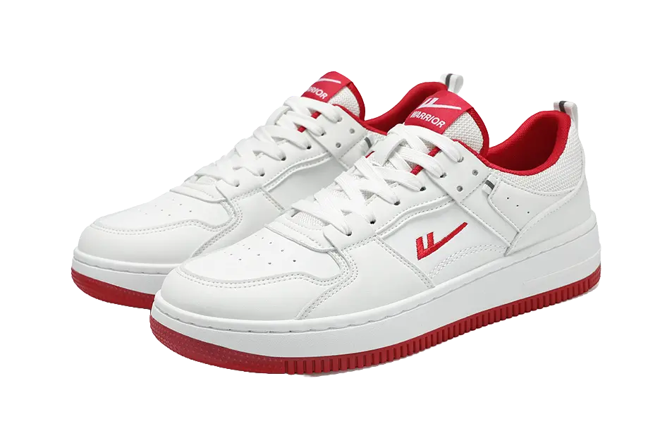 Warrior Abrasion Resistant, Lightweight, And Breathable Low top Skateboard Shoes Unisex 