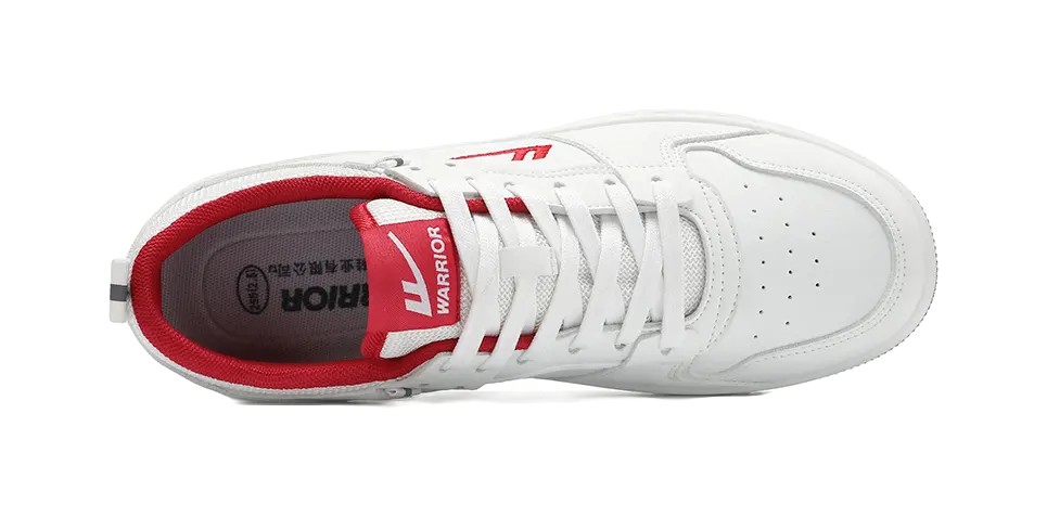 Warrior Abrasion Resistant, Lightweight, And Breathable Low top Skateboard Shoes Unisex 