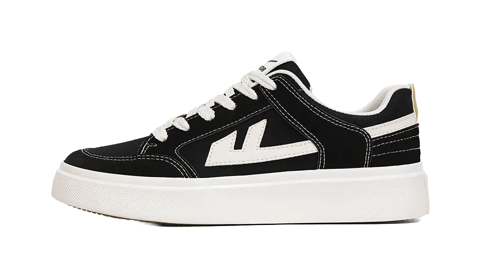 Warrior Anti-Slip Wear-Resistant Lightweight Breathable Low-Top Skateboard Shoes Men's 