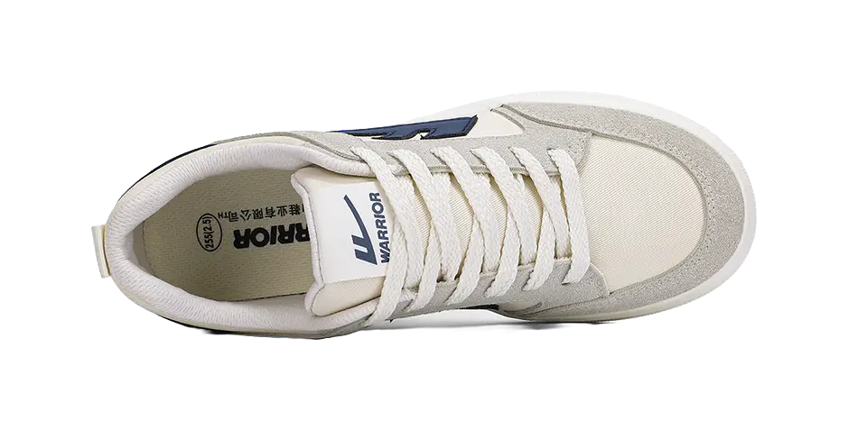 Warrior Anti-Slip Wear-Resistant Lightweight Breathable Low-Top Skateboard Shoes Men's 