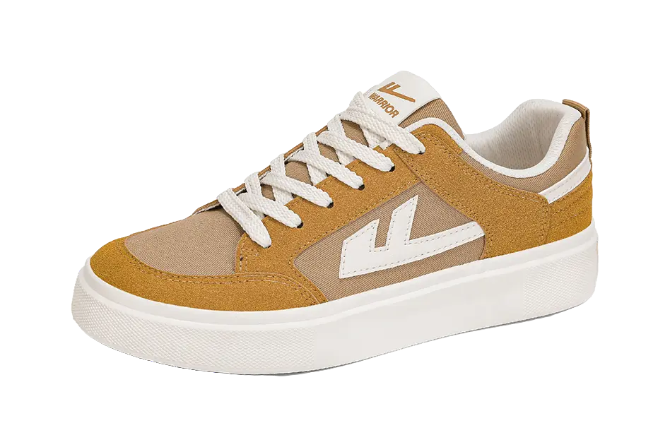 Warrior Anti-Slip Wear-Resistant Lightweight Breathable Low-Top Skateboard Shoes Men's 