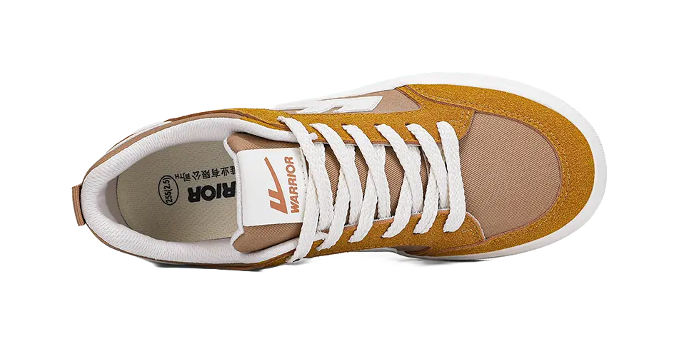 Warrior Anti-Slip Wear-Resistant Lightweight Breathable Low-Top Skateboard Shoes Men's 