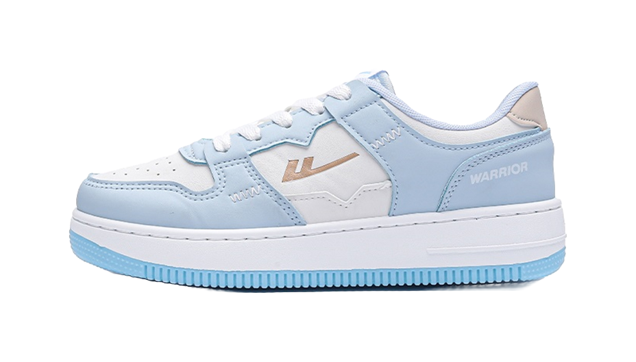 Warrior Anti-Slip Wear-Resistant Low-Top Casual Shoes Unisex Beige 