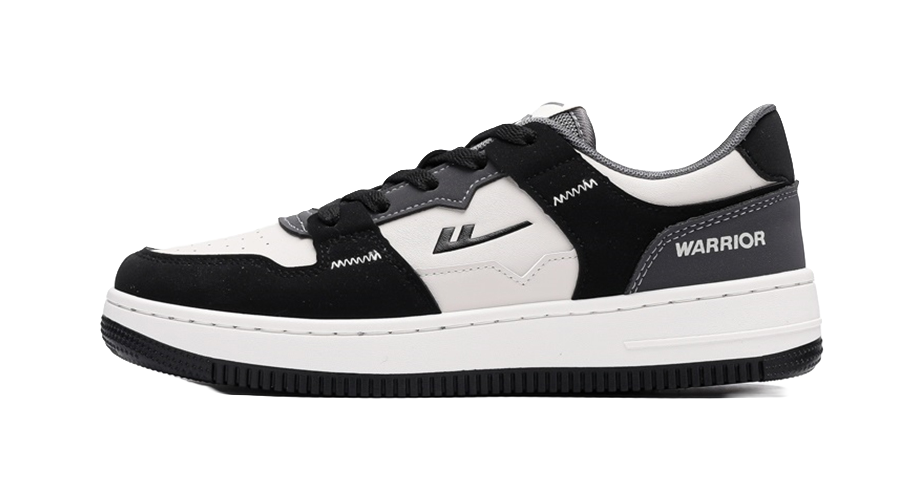 Warrior Anti-Slip Wear-Resistant Low-Top Casual Shoes Unisex Beige 