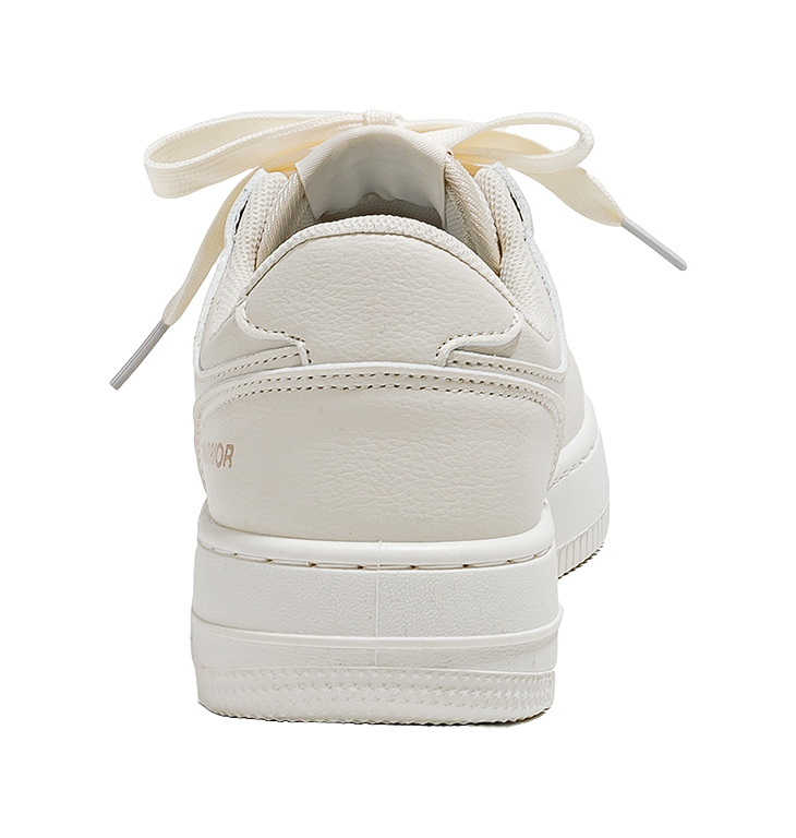 Warrior Anti-Slip Wear-Resistant Low-Top Casual Shoes Unisex Beige 