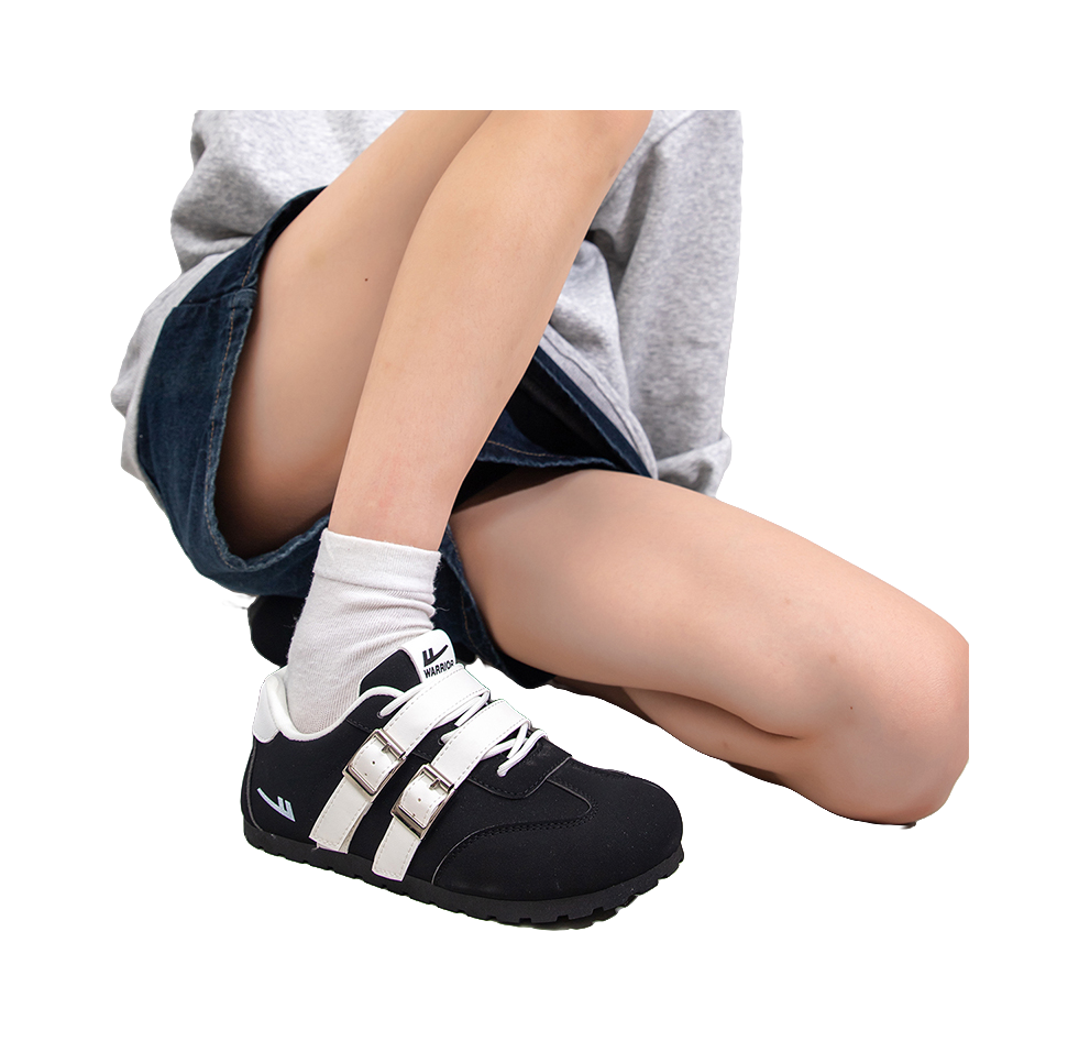 Warrior Casual Shoes Women's Black White 