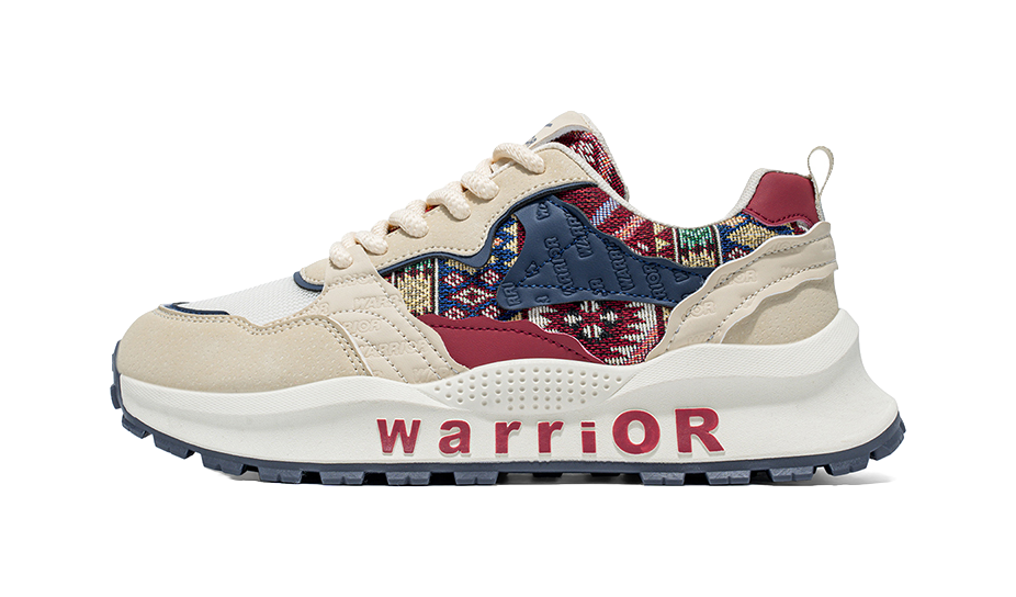 Warrior Coverage Height Increasing Abrasion Resistant Lightweight Breathable Slip Resistant Low top Casual Shoes Men's 