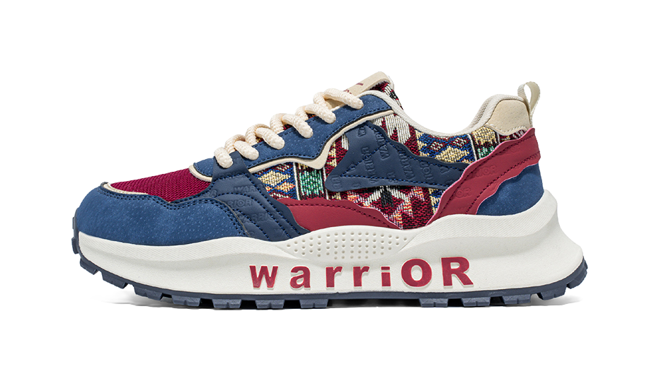 Warrior Coverage Height Increasing Abrasion Resistant Lightweight Breathable Slip Resistant Low top Casual Shoes Men's 