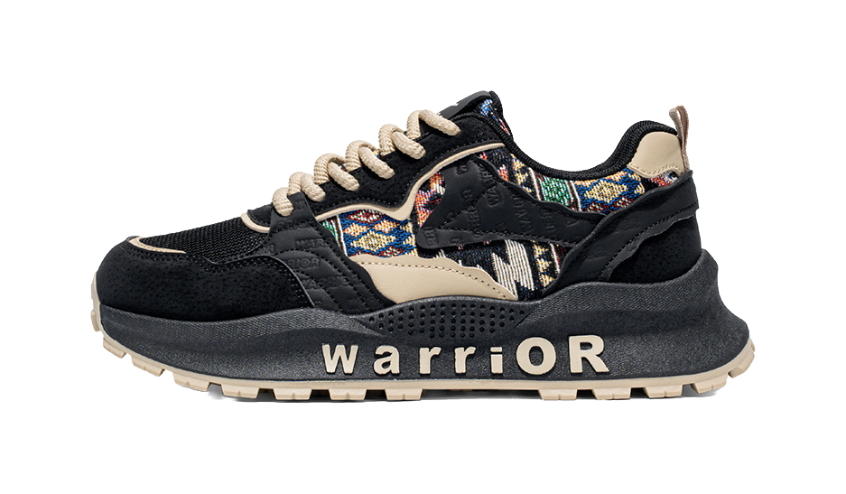 Warrior Coverage Height Increasing Abrasion Resistant Lightweight Breathable Slip Resistant Low top Casual Shoes Men's 