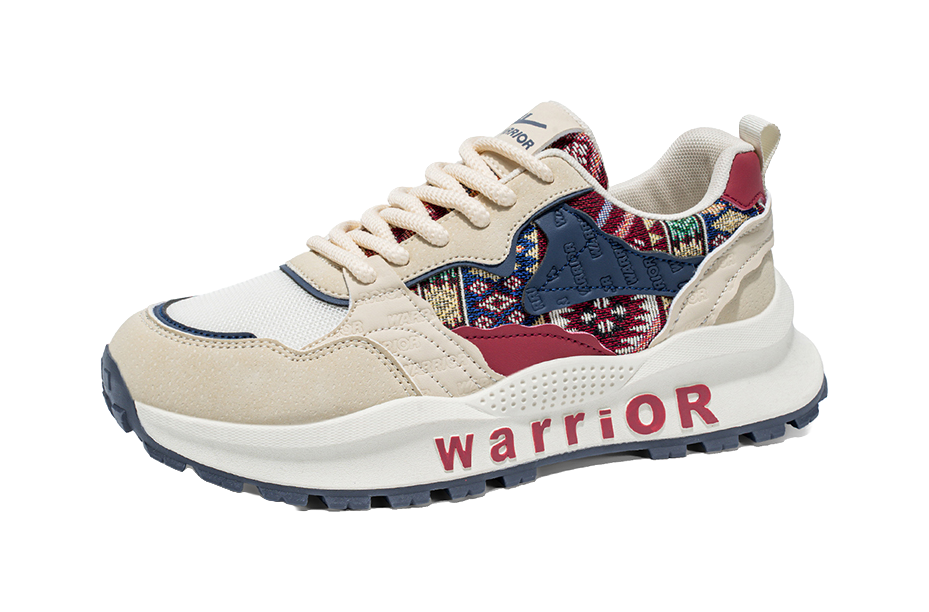 Warrior Coverage Height Increasing Abrasion Resistant Lightweight Breathable Slip Resistant Low top Casual Shoes Men's 