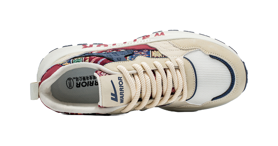 Warrior Coverage Height Increasing Abrasion Resistant Lightweight Breathable Slip Resistant Low top Casual Shoes Men's 