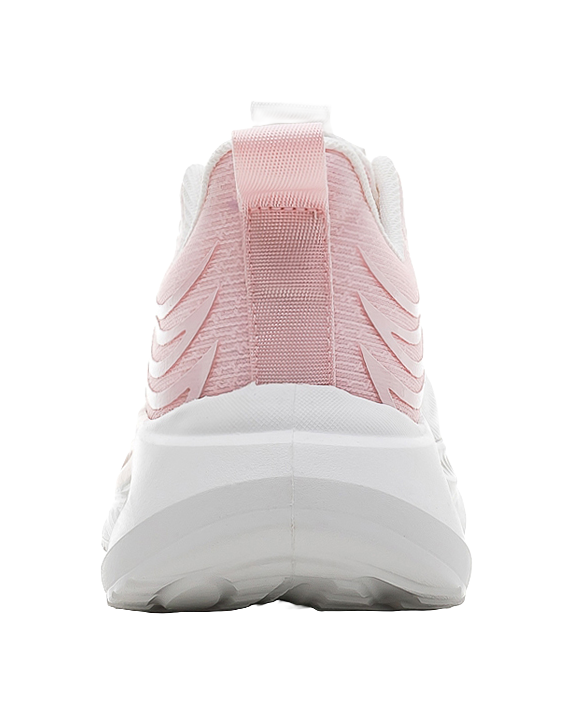 Warrior Cushioning Abrasion Resistant Breathable Low top Casual Running Shoes Women's White Pink 
